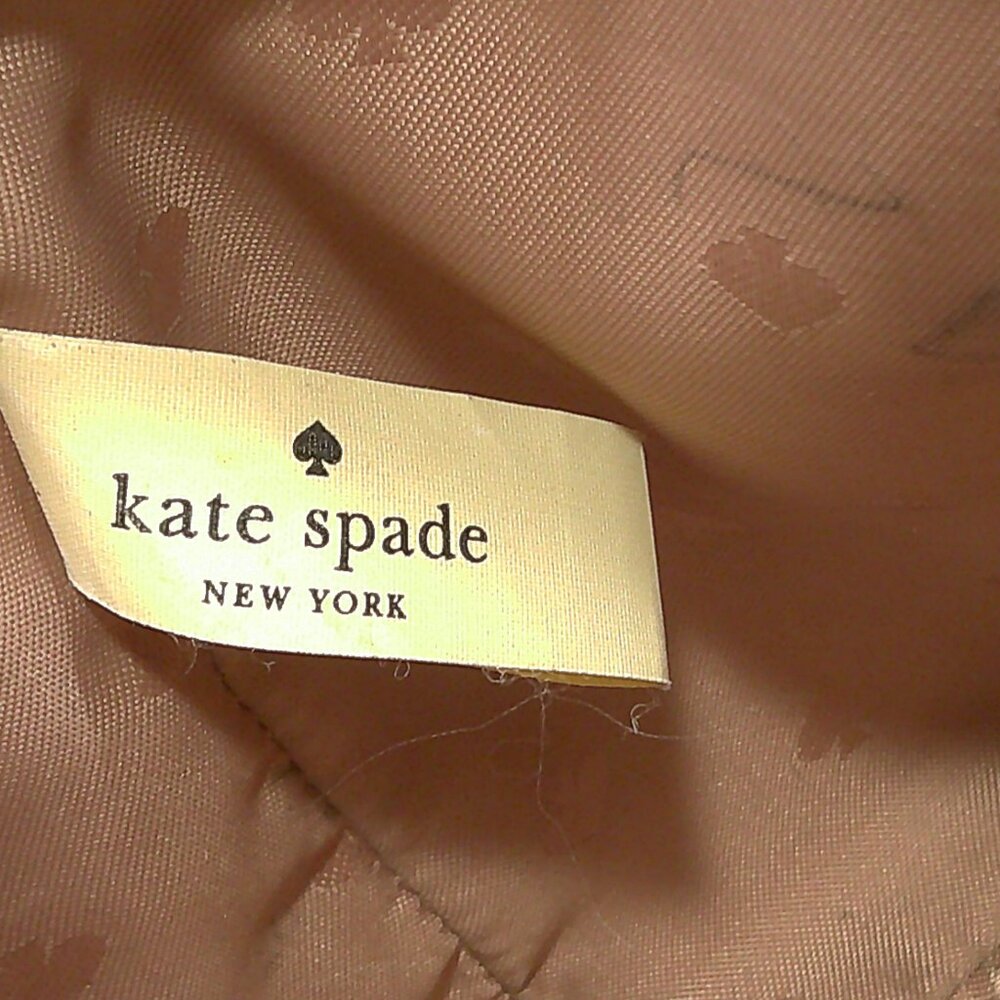 Kate Spade Jackson Satchel Gingerbread Minimalist Leather Bag Purse Pocketbook - Picture 10 of 13